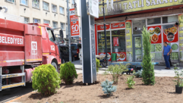 ORTA REFÜJLERDE YEŞİL DOKUNUŞ: EŞBAŞKAN HAZAL ARAS ÇALIŞMALARI YERİNDE İNCELEDİ