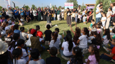 AĞRI BELEDİYESİ’NDEN ÇOCUKLARA ÖZEL RENKLİ ETKİNLİK
