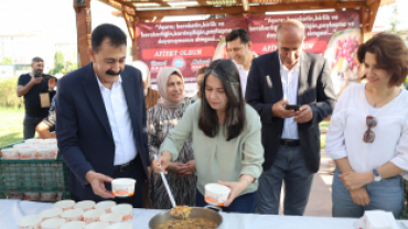 AĞRI BELEDİYESİNDEN  AŞURE İKRAMI
