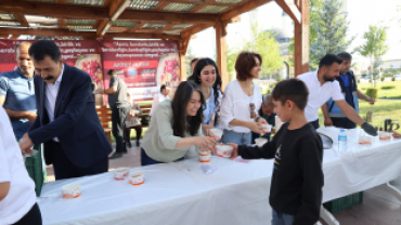 AĞRI BELEDİYESİNDEN  AŞURE İKRAMI