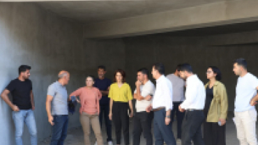 KENT MEYDANI, İTFAİYE VE KADEME BİNASI ÇALIŞMALARI SÜRÜYOR