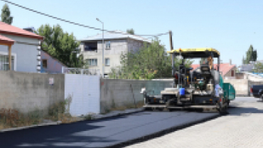 ASFALT ÇALIŞMALARIMIZ ARALIKSIZ DEVAM EDİYOR