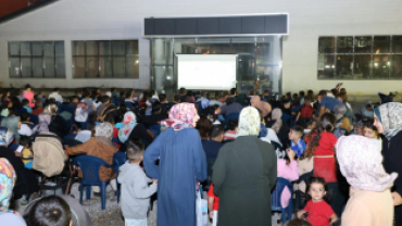 AĞRI BELEDİYESİ’NDEN AÇIK HAVA SİNEMASI ETKİNLİĞİNE YOĞUN İLGİ