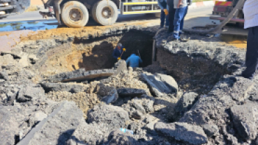 YENİ VAN CADDESİNDEKİ SU ARIZASI ONARILDI