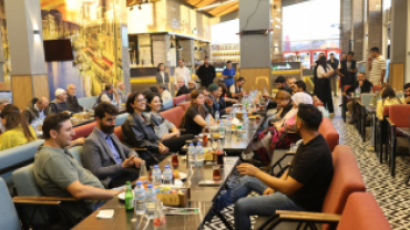 HUZUREVİNDE SICAK BİR BULUŞMA