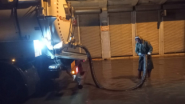 YOĞUN YAĞIŞLARIN ARDINDAN EKİPLERİMİZ SAHADA