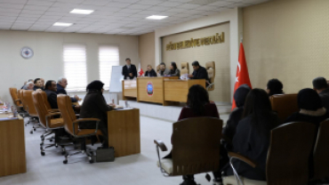  ARALIK AYI BELEDİYE MECLİS TOPLANTISI GERÇEKLEŞTİ