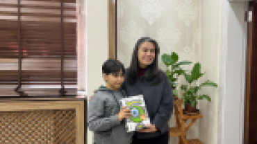 Ağrı Cumhuriyet Ortaokulu’nun yürüttüğü uluslararası eTwinning Projesi  “Use Your Skills for a Green Future (Yeşil Bir Gelecek İçin Becerilerini Kullan) ”  Belediye Eşbaşkanlarımıza tanıtıldı.