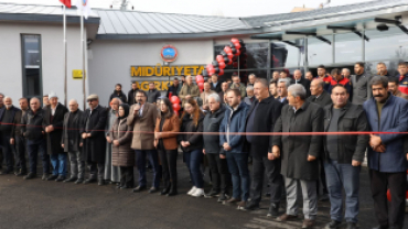 İTFAİYE VE MAKİNA İKMAL BAKIM-ONARIM BİNASI HİZMETE AÇILDI