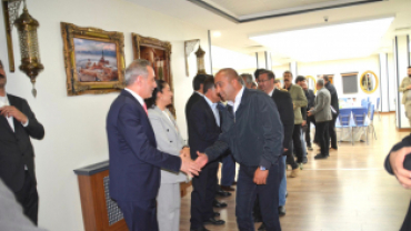 Ağrı Belediye Başkanı Metin Karadoğan Sivil Toplum Kuruluşlarıyla bir araya geldi