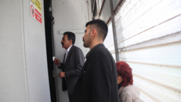 Ağrı Belediyesi Eş Başkanı Memet Akkuş, Katı Atık Depolama Merkezi enerji üretim santralinde incelemelerde bulundu.