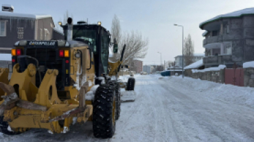 YOĞUN KAR ÇALIŞMALARI YERİNDE İNCELENDİ