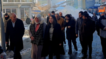 YOĞUN KAR ÇALIŞMALARI YERİNDE İNCELENDİ