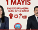 AĞRI BELEDİYESİ EŞ BAŞKANLARINDAN 1 MAYIS MESAJI