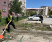 YAYA TEMİZLİK EKİPLERİMİZ KALDIRIMLARI TEMİZLİYOR